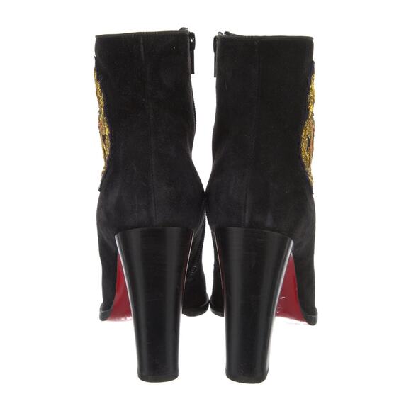 ❤️Christian Louboutin Suede Crest Boots❤️ - Picture 4 of 5